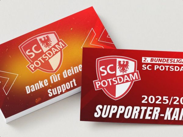 SUPPORTER Karte in Red 25-26